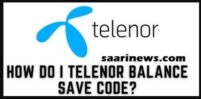 Telenor Balance Save Code 2022 Using Internet 